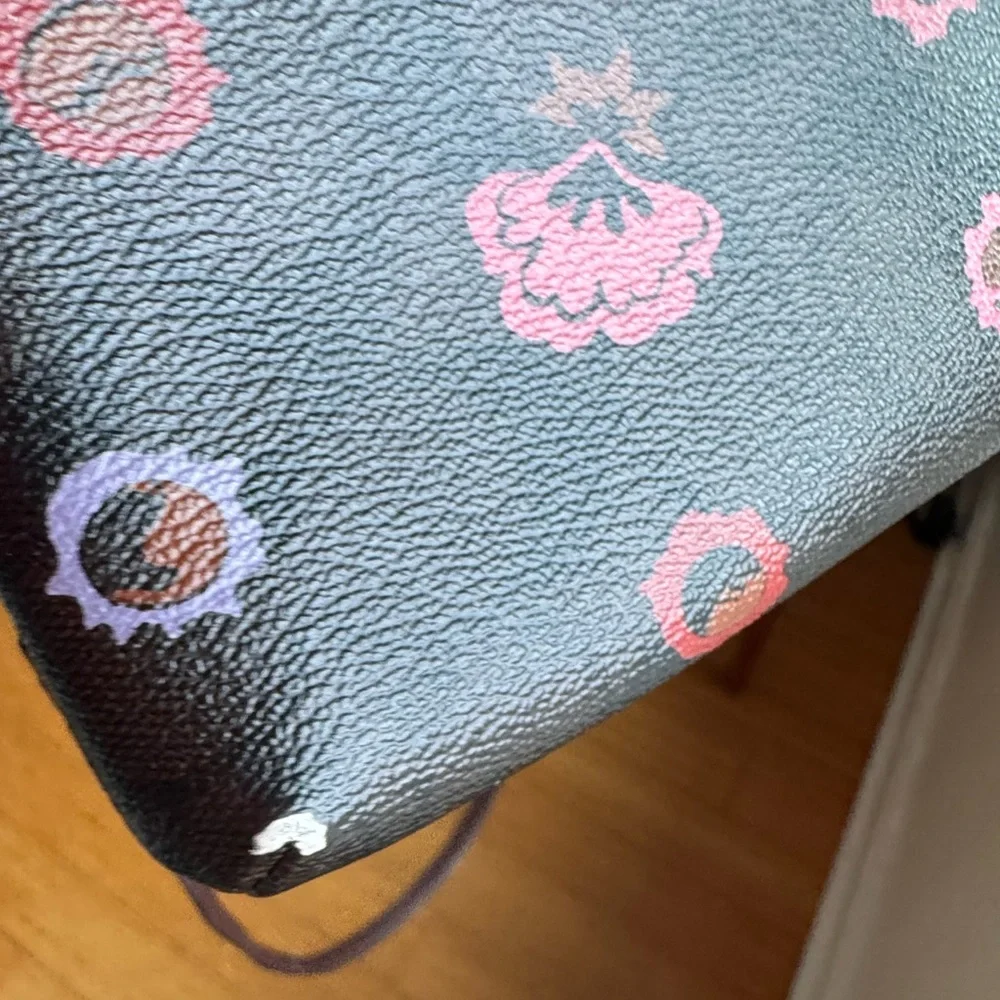 Coach East West Primerose Floral Crossbody Bag - Picture 9 of 12